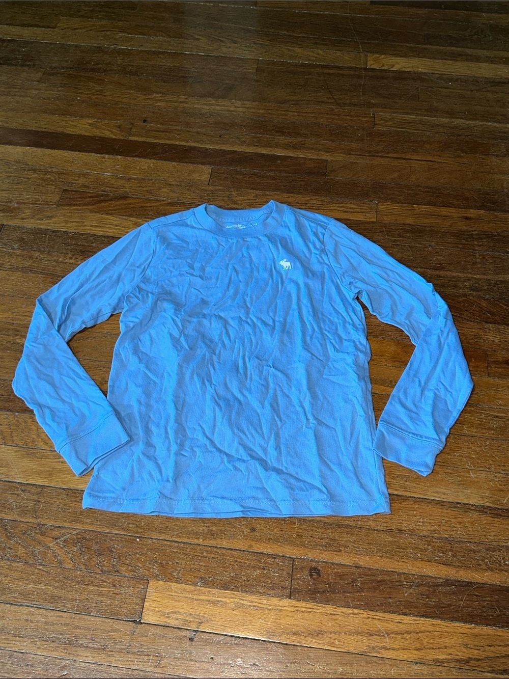 Abercrombie Kids A&F Essentials Classic Fit Long Sleeve Tee, Sz 13/14